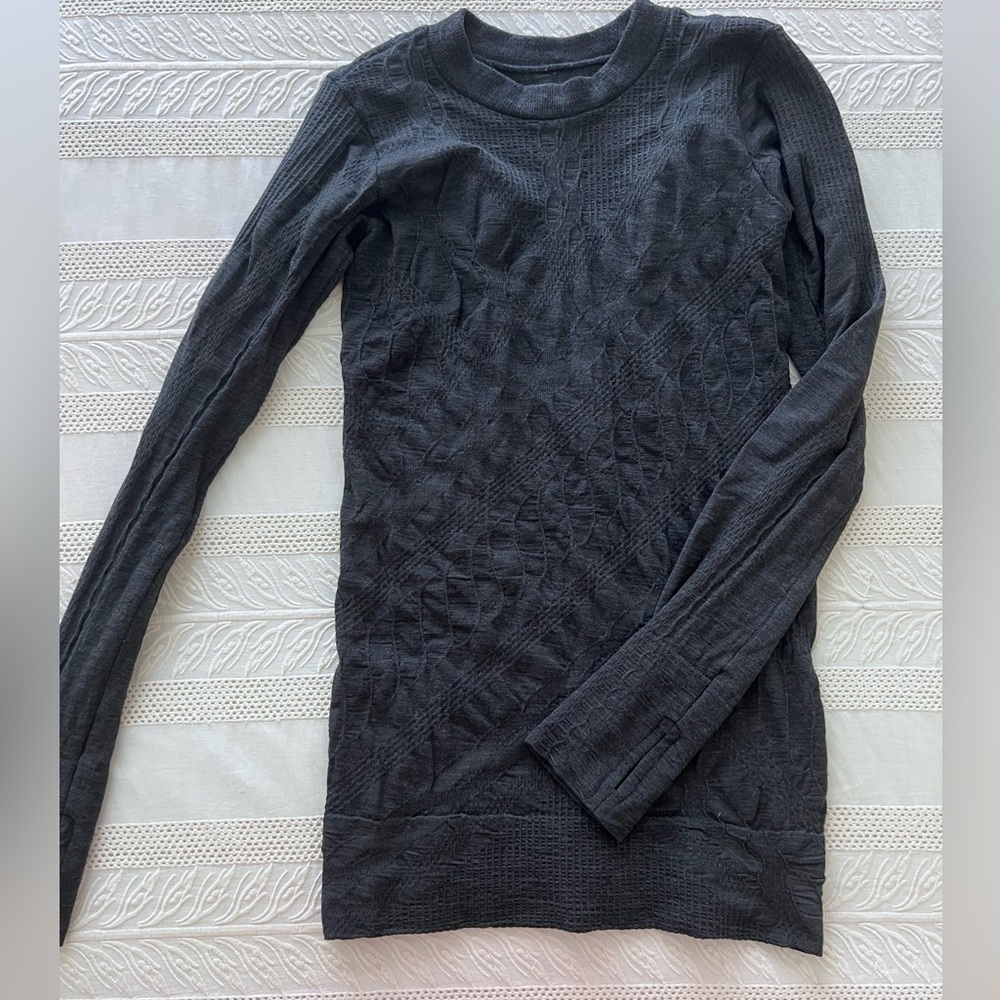 Athleta Knit Style Long Sleeve